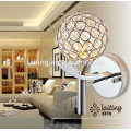Lampe de mur sans fil moderne de chrome poli de LED pour la décoration d&#39;hôtel